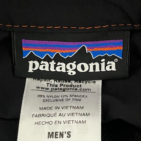 Patagonia Mens Tribune Hiking Pants 32 Black Gorpcore Trail Outdoor Camping - Picture 6 of 9